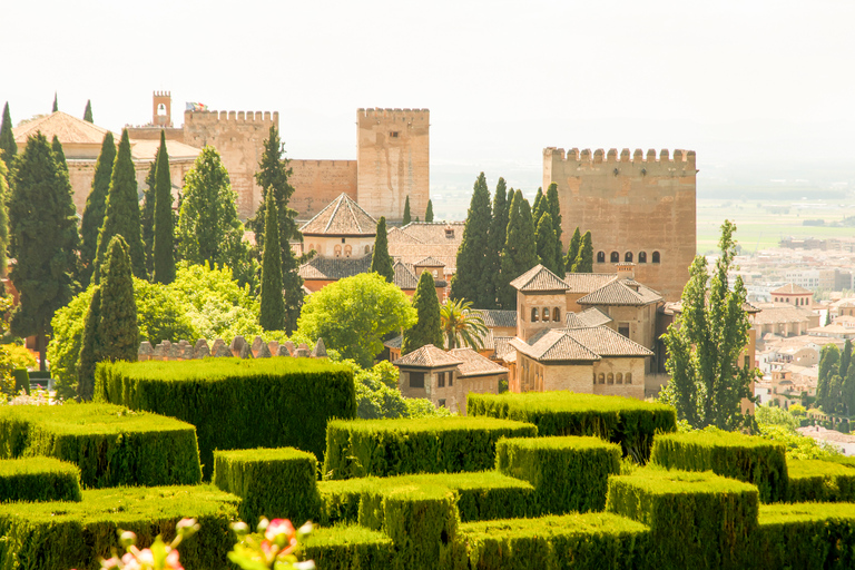 Granada: Alhambra-tur i en Premium-gruppTur på tyska