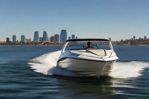 San Diego: Speed Boat Rental on San Diego Bay 3h