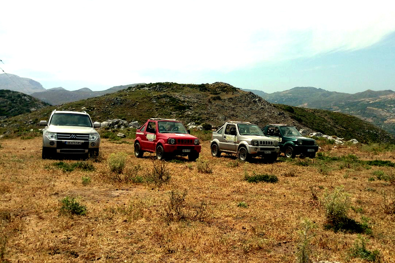 Safari sans chauffeur en Crète : Palm Beach et canyons