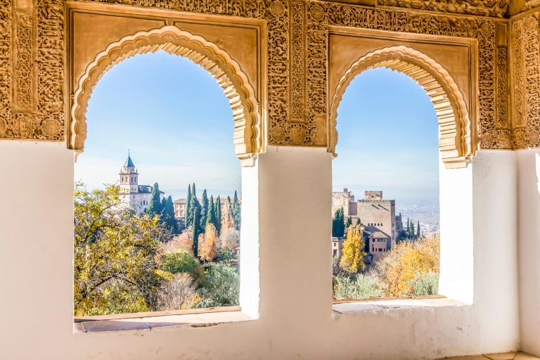 Granada: Alhambra kleine groepsreis met Nasrid-paleizenGedeelde rondleiding in het Engels
