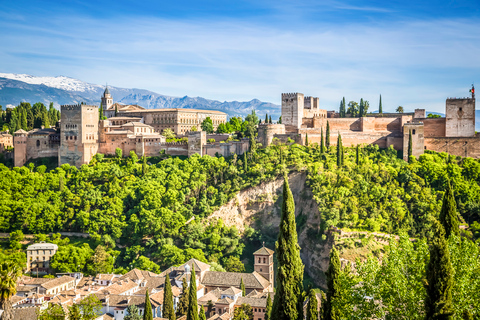 Granada: Excursão particular a Alhambra, Nasrid e GeneralifeGranada: Excursão Particular à Alhambra, Palácios Nasridas e Generalife