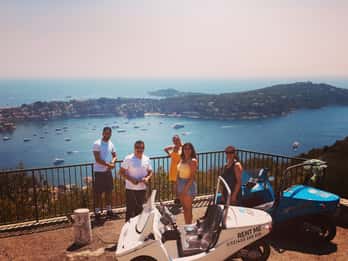 Ab Nizza: 2-stündige Panorama-Fahrt im Threewheeler Ab Nizza: 2-stündige Panorama-Fahrt im Threewheeler