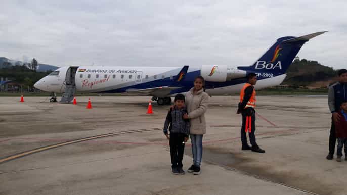la paz private airport transfer service