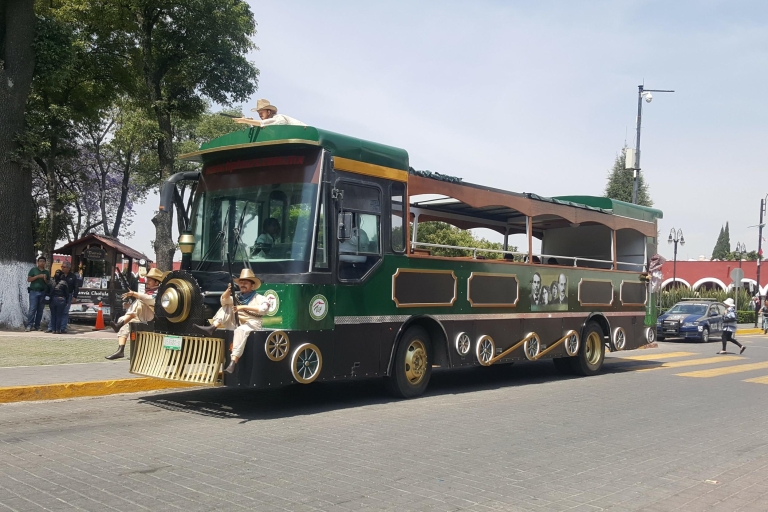 Cholula Stadt & Pyramide Doppeldecker Straßenbahn Tour