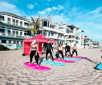 Los Angeles: Aula de surf em Venice Beach