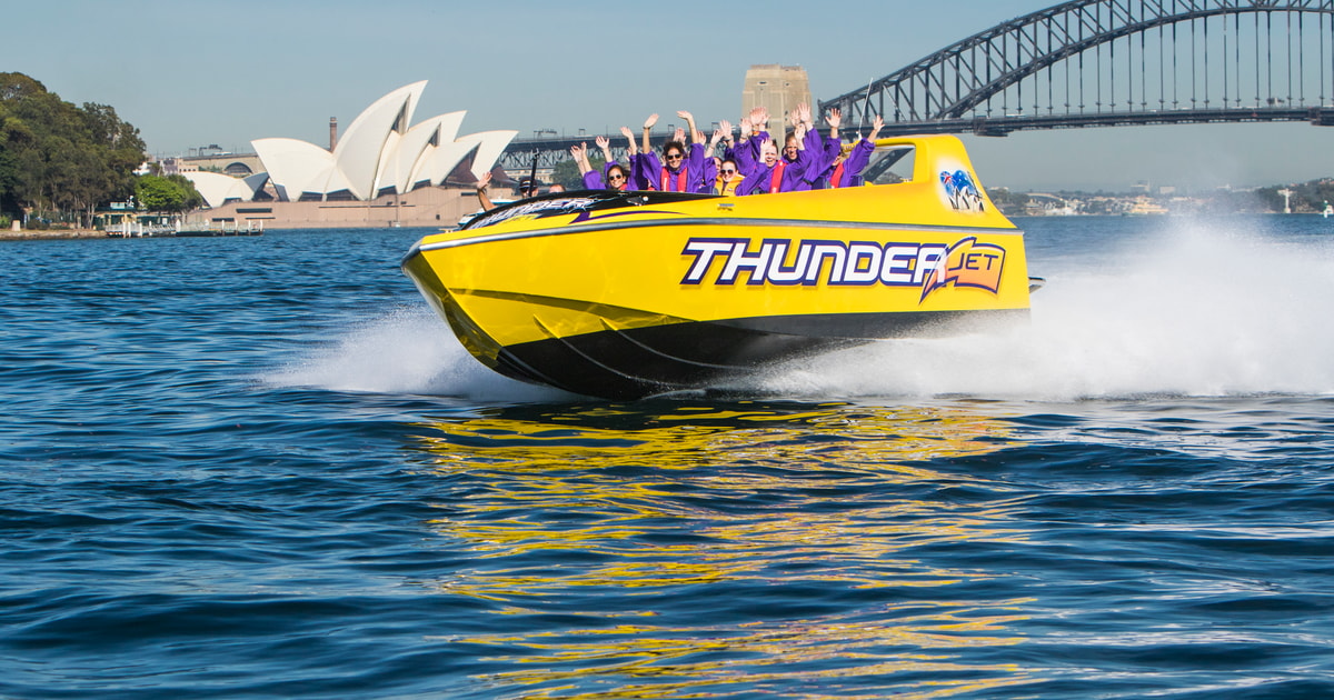 Sydney Harbour: Thunder Thrill Ride | GetYourGuide