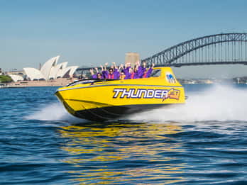 Sydney Harbour: Thunder-Thrill-Fahrt Sydney Harbour: Thunder-Thrill-Fahrt
