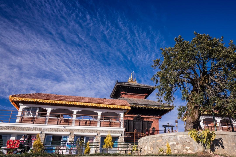 Kathmandu: Fahrt mit der Chandragiri-Seilbahn und TempelbesuchKathmandu: Fahrt mit der Seilbahn auf den Chandragiri-Hügel mit Tempelbesuch