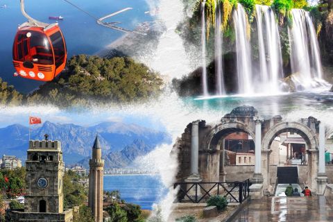 Antalya Waterfalls and Old City Tour