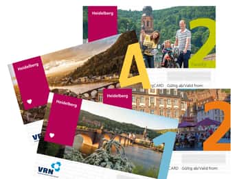HeidelbergCARD für 1, 2, 4 Tage inklusive Schlüsselband HeidelbergCARD für 1, 2, 4 Tage inklusive Schlüsselband