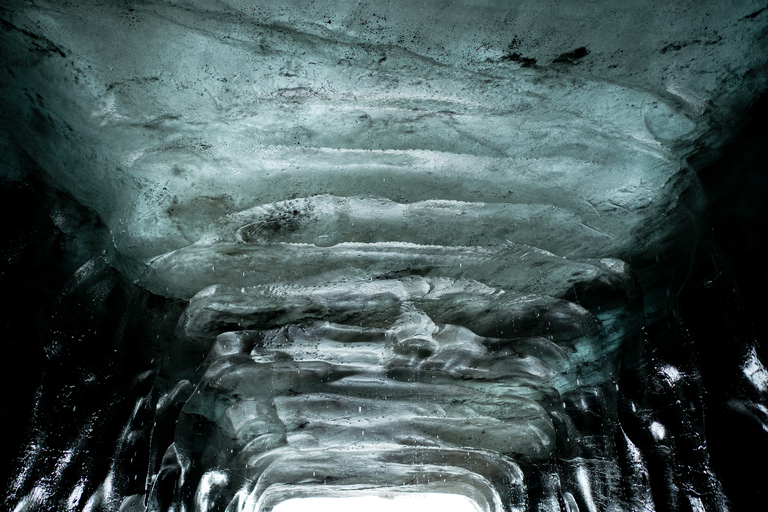 Da Gullfoss: Grotta di ghiaccio di Langjökull e tour in motoslitta