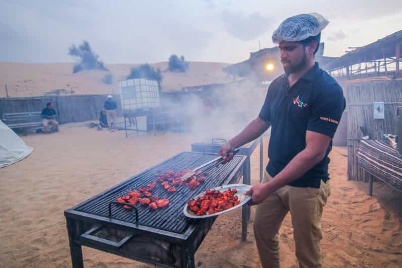 desert safari sunset bbq