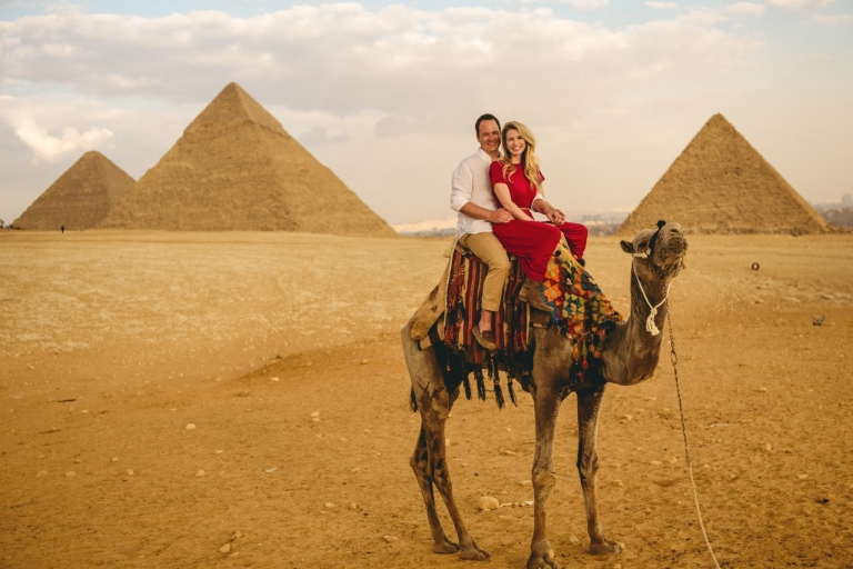 Le Caire: Séance photo privée avec un photographe localForfait Or (100 min, 60 photos)