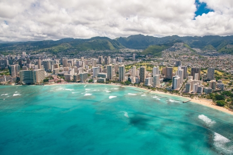 Oahu: vuelo romántico privado exclusivo