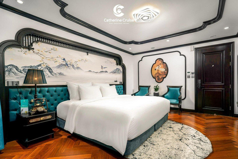 Ha Long Bay on A Luxury 6-star Cruise 2D1N and 3D2N HA LONG BAY 3D2N & SHARED TRANSFER (ROUND TRIP)