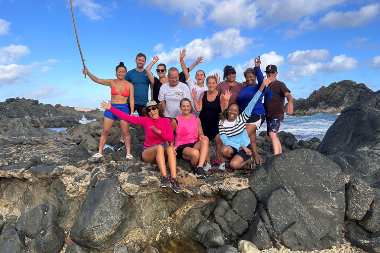 Aruba: Sunrise Natural Pool Hike & Swim Without the Crowds