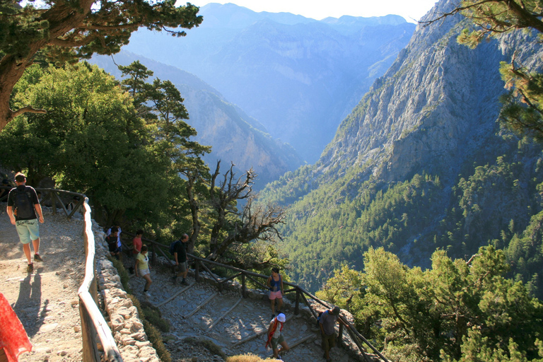 Ab Agia Pelagia, Iraklio & Malia: Samaria-Schlucht-TagestourAbholung in Iraklio und Ammoudara