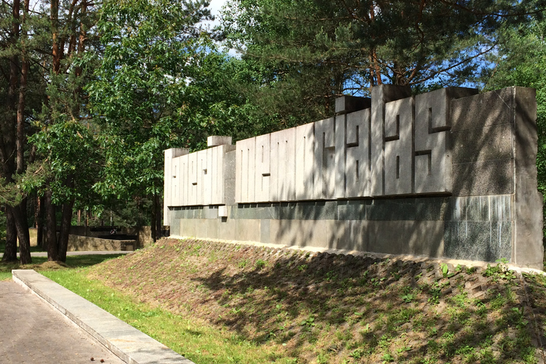 De Vilnius: Castelo Trakai e Paneriai Memorial TourExcursão pública