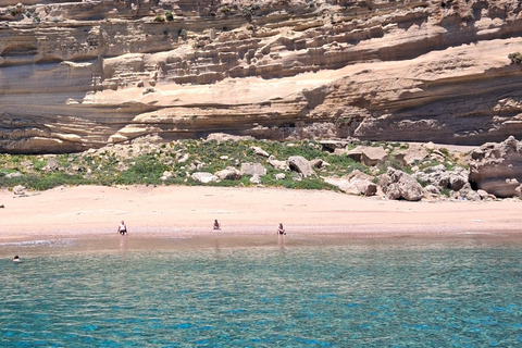 Kolymbia to Lindos:Boat Cruise with Swims & Free Time Lindos