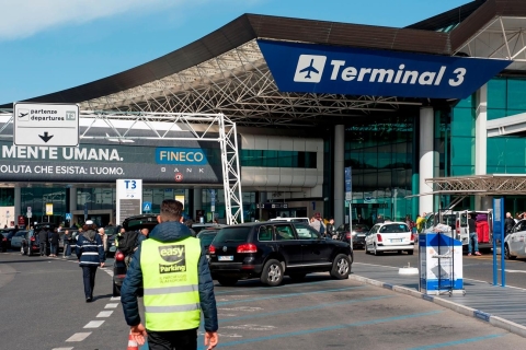 Rome: privétransferservice van luchthaven naar stad