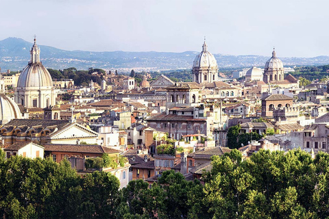 Rome: visite privée d'une demi-journée de la ville avec pizza et gelato