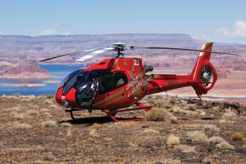 Horseshoe Bend: elicottero con atterraggio a Tower Butte