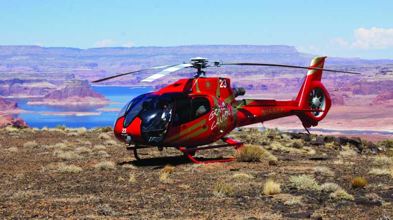 Page: Horseshoe Bend Air and Tower Butte Helikopter Landung