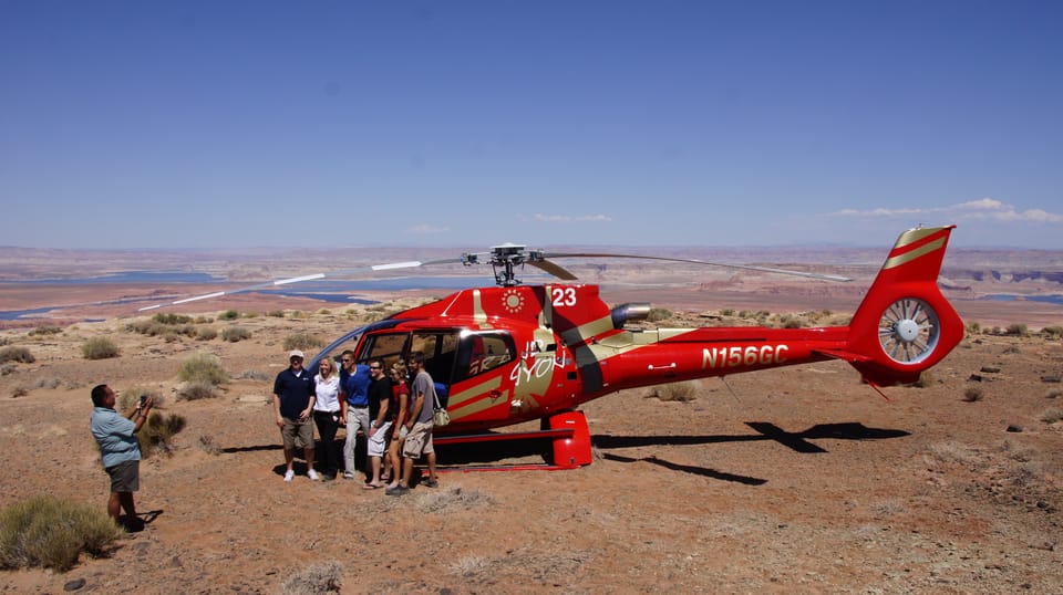 Page: Horseshoe Bend Helicopter Flight & Tower Butte Landing | GetYourGuide