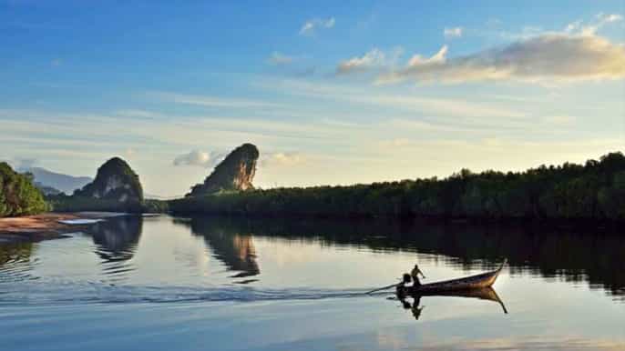 krabi twin mountains koh klang local community tour