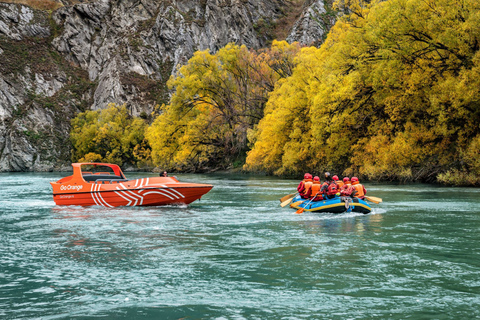 Queenstown: rafting sul fiume Kawarau e giro in motoscafo