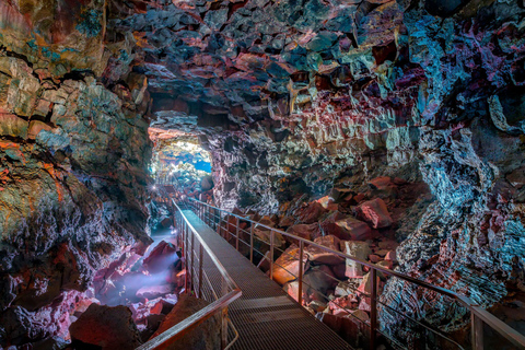 Desde Reikiavik: túnel de lava Raufarhólshellir en autobús