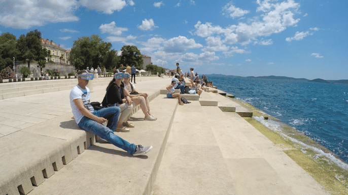 virtual reality walking tour of zadars history