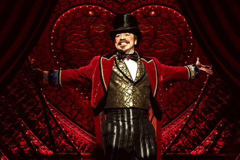 NYC: Moulin Rouge! The Musical Broadway Tickets Mezzanine Center P-Q, Side L-N