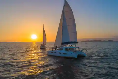 Puerto Vallarta : Excursion à la voile de luxe dans la baie de Banderas au coucher du soleil