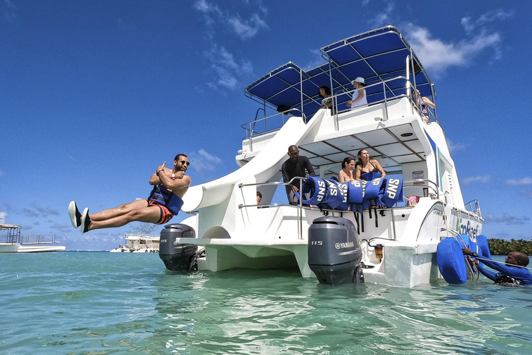 Blue Paradise: Catamaran ride along Punta Cana's coastline