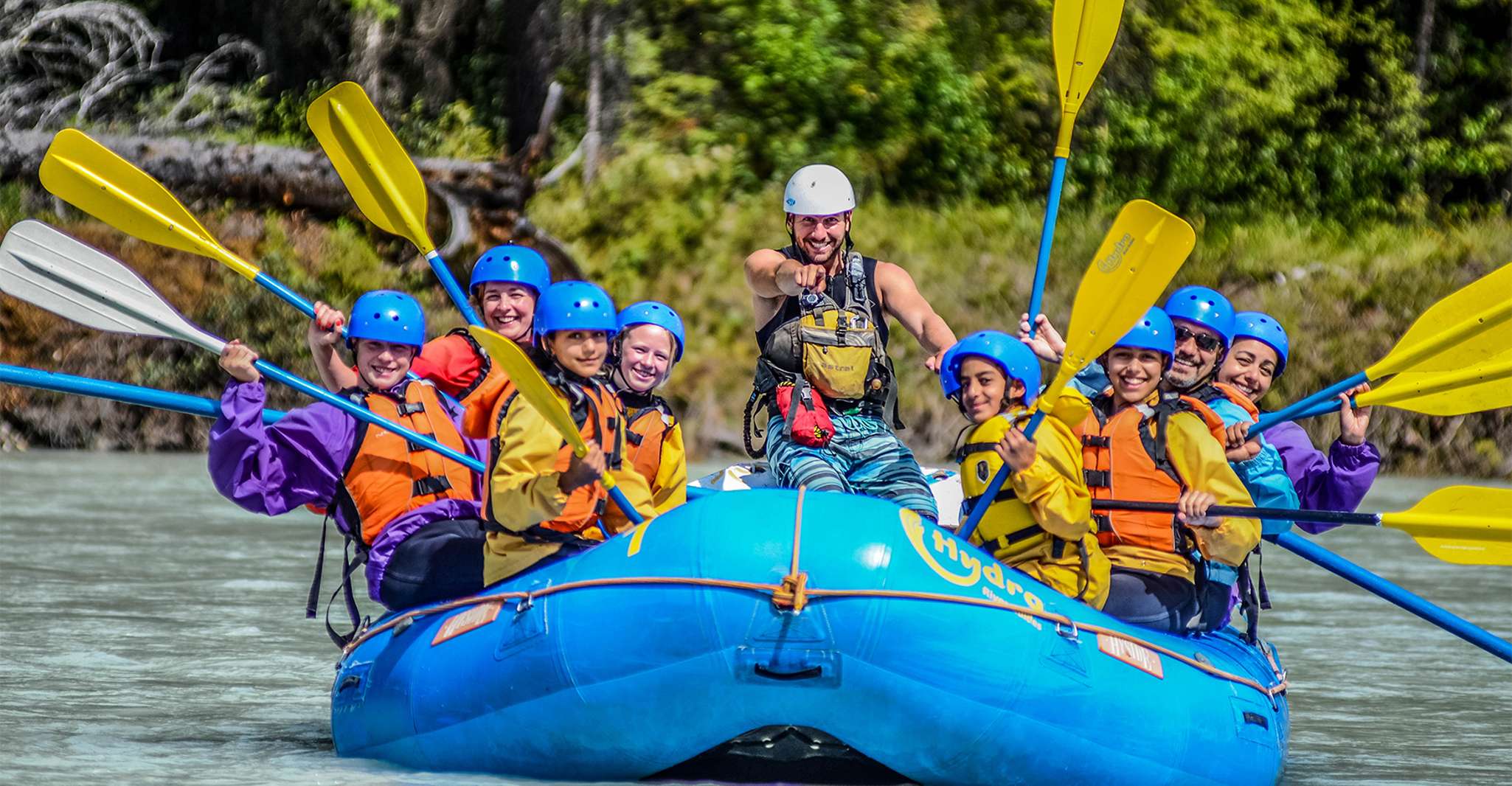 Kicking Horse River Family Rafting Adventure