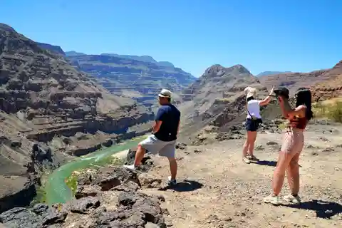 Las Vegas: Grand Canyon North ATV Tour med Scenic Flight