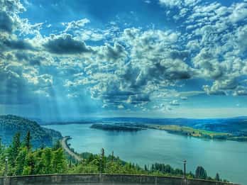 Portland: Columbia River Gorge - Tour am Morgen Portland: Columbia River Gorge - Tour am Morgen