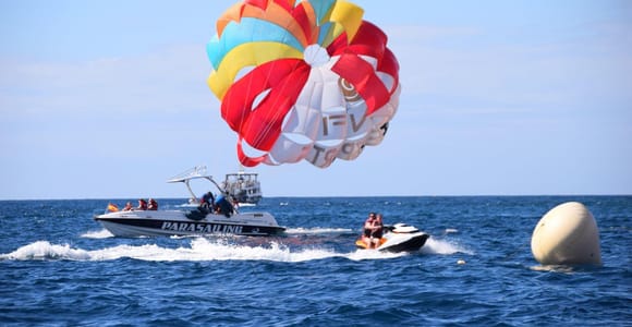 Gran Canaria: 1 to 3 Person Parasail over Anfi Beach