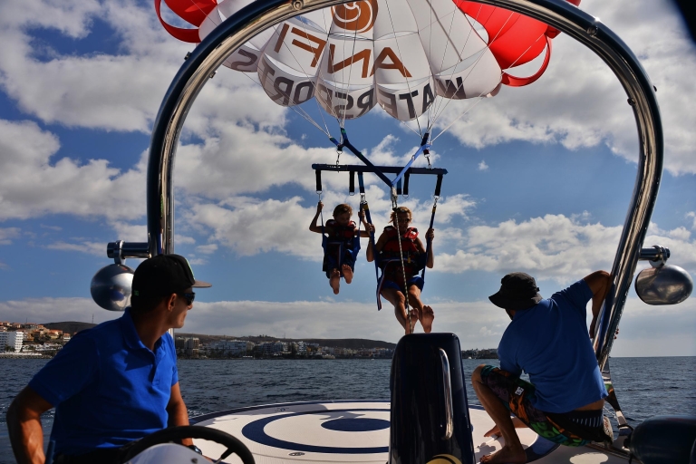 Gran Canaria: Parachute ascensionnel pour 1 à 3 personnes sur la plage d'AnfiParachute ascensionnel simple