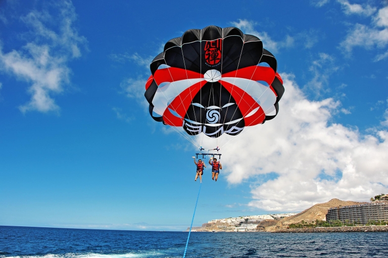 Gran Canaria: 1 to 3 Person Parasail over Anfi Beach Single Parasailing