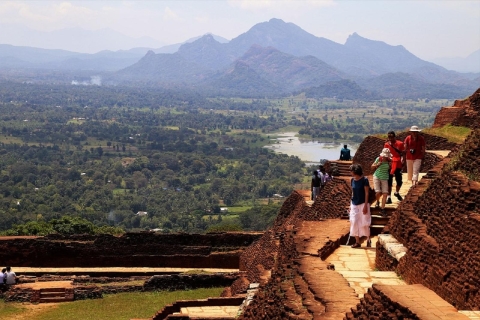 De Bentota: excursion d'une journée à Sigiriya et au temple Dambulla
