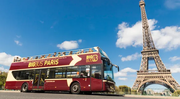 Paris : Big Bus Hop-On Hop-Off Tour avec croisière optionnelle