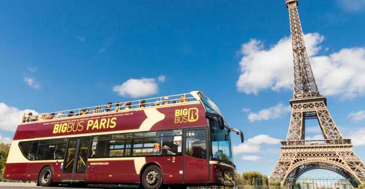 Париж: обзорная экскурсия на большом автобусе Hop-on Hop-off