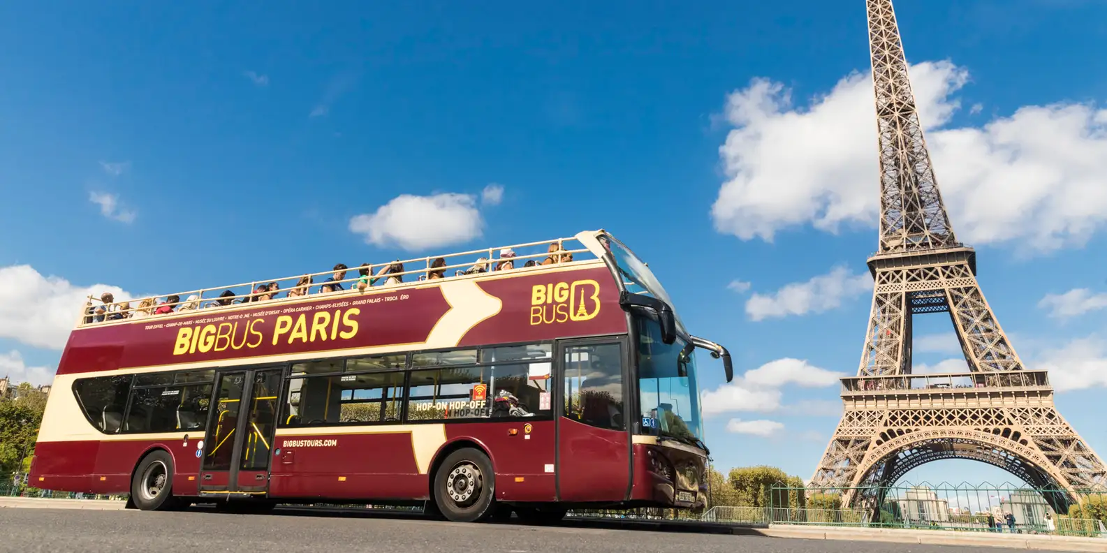 Paris : Big Bus Hop-On Hop-Off Tour avec croisière optionnelle