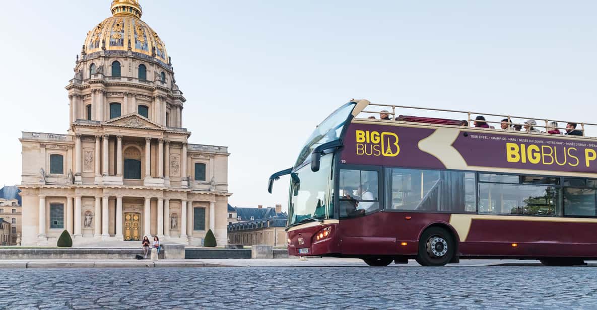 Paris Hop-on Hop-off Bus Tour: Classic, Premium or Deluxe