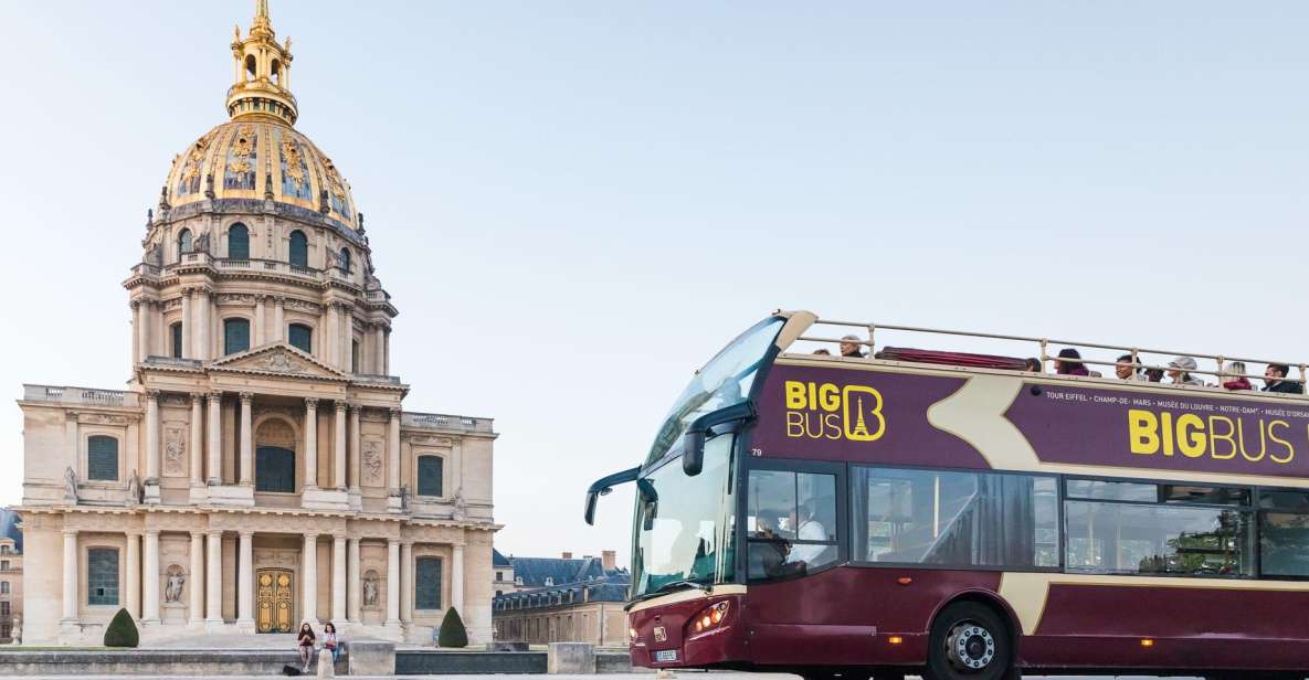 Paryż: wycieczka krajoznawcza autobusem Hop-On Hop-Off