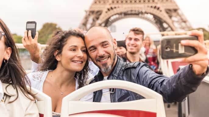 Paris: Big Bus Hop-on Hop-off Sightseeing Tour