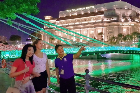 Grupo reducido: Comida callejera y visita nocturna de Singapur