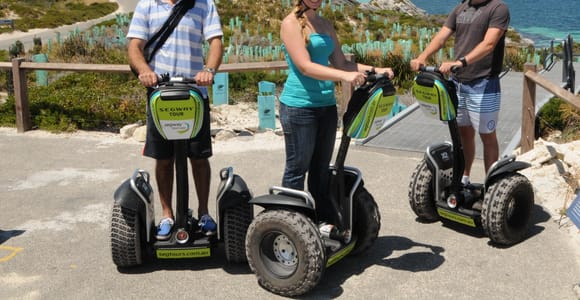 Von Perth oder Fremantle aus: Rottnest Explorer Segway-Tour